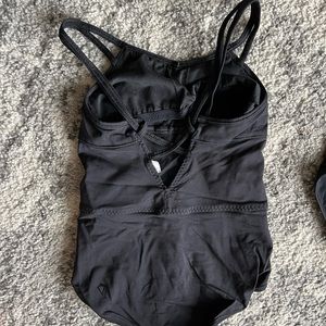 Ivivva black leotard // size 8